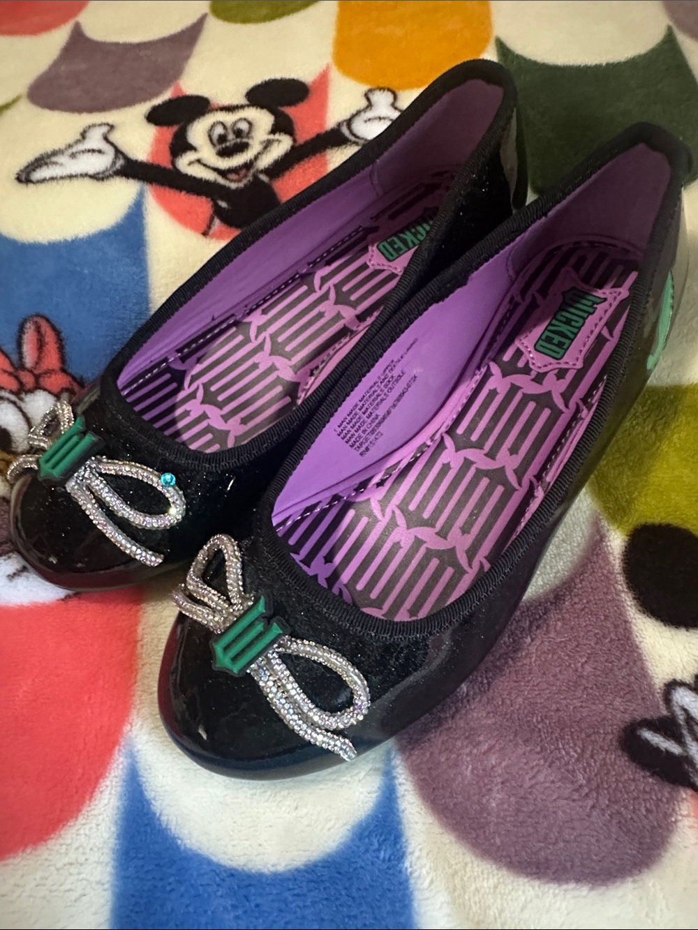 Wicked girls ballet flat shoes